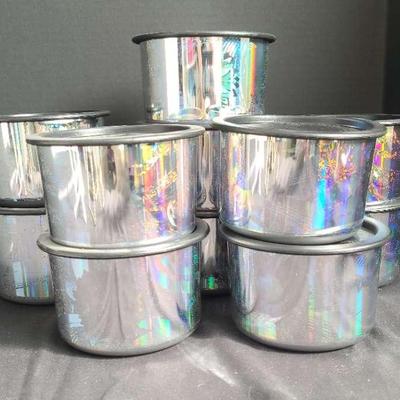 Never Used 11 Piece Tupperware One Touch Holographic Set