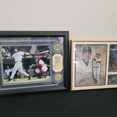 Edgar Martinez Seattle Mariners Framed Memorabilia 