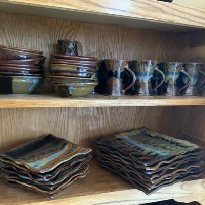 Sale Photo Thumbnail #24: Hand Made Stoneware Pottery 
