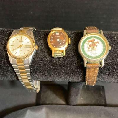 Seiko & Quartz Watches With Timex Face