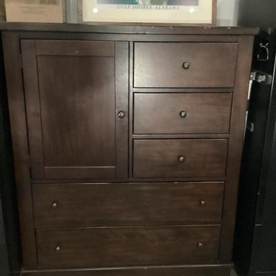Sale Photo Thumbnail #81: Dark brown dresser