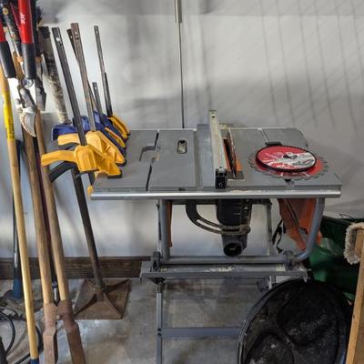 Garage - Ridgid Table Saw