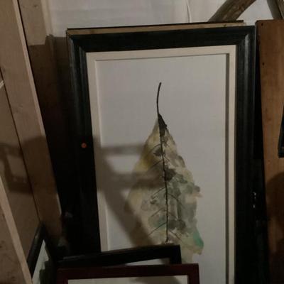 Sale Photo Thumbnail #93: Wall art upside down leaf