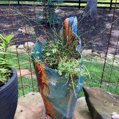 Sale Photo Thumbnail #73: Multicolor planter pot