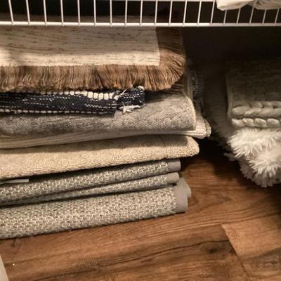 Sale Photo Thumbnail #92: Various throw rugs