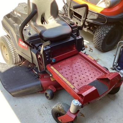 Toro timecutter zero turn lawn mower front