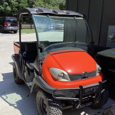 Kubota rtv 500 front