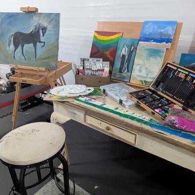 Basement - Art Supplies