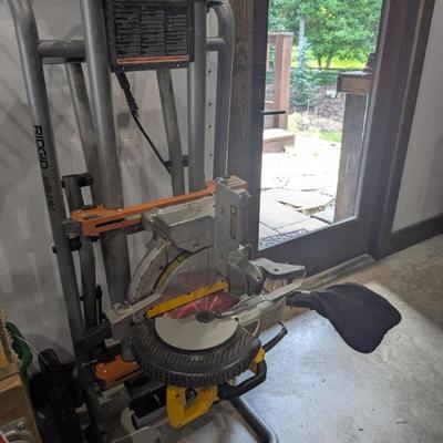 Garage - Ridgid Miter Saw