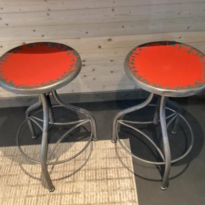 Vintage swivel bar stools