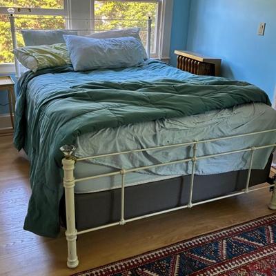 Vintage metal bed frame