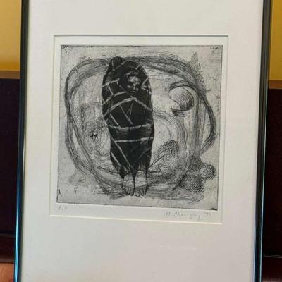 Margaret chavigny artist proof circa 1991