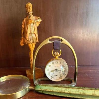 Paul a meyrowitz fifth ave transparent brass pocket watch & more