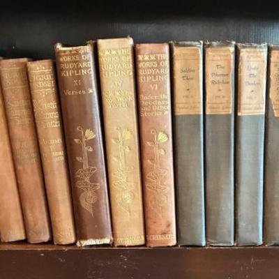 The works of rudyard kipling oriental edition & others