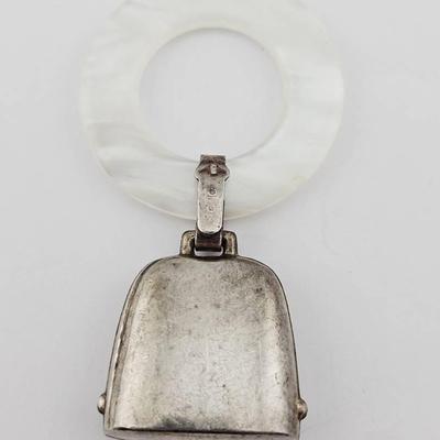 Sterling Silver Baby Bell Rattle
