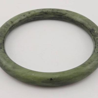 177 Carat Jade Bangle Bracelet 