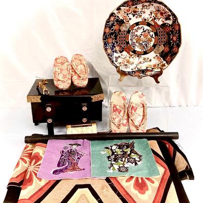 Japanese Decoration – Kimono Obi, Imari, Koppori, & More