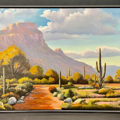 Guy Schmickle -“Watchman” & C.E. Dolsberry Desert Giclee 