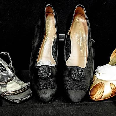 Vintage Designer Heels – Danielli, Salvatore Ferragamo, Stuart Weitzman
