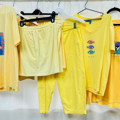 Fresh Produce Brand Separates in Yellow (M-XL)