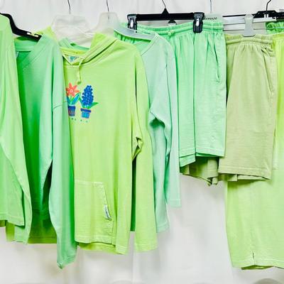 Fresh Produce Brand Separates in Green (M-XL)