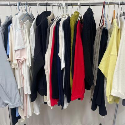Rack Of Clothing Feat. Vintage And Modern Styles