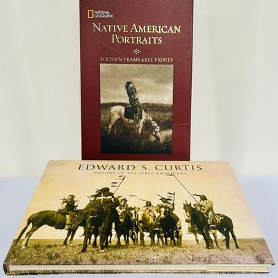 Nat’l Geographic Native American Portraits / Curtis “Visions of the First Americans”