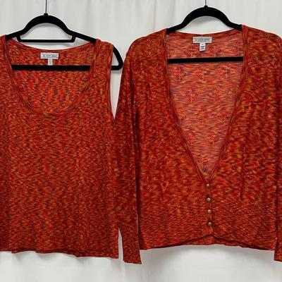 NEW St. John Twin Set L / XL
