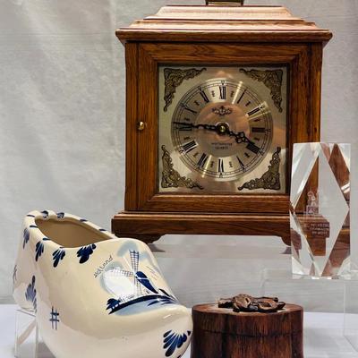 Westminster Chime Clock and Vintage Collectibles