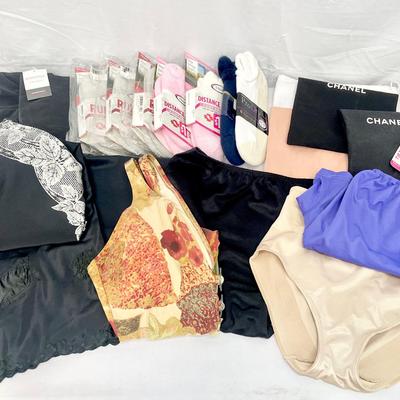 Bathing Suits, Unopened Socks, Duster Bags, Slips And More
