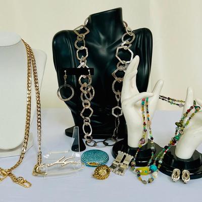 Mixed Lot of Jewelry, Sterling & More