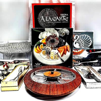 Mixed Serveware & Entertaining Collection – Cheese Boards, Trivets, Utensils & More
