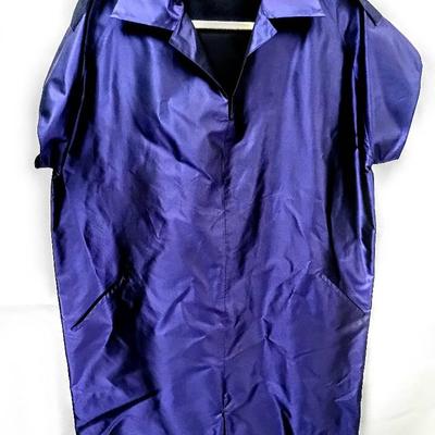Shamask / Bergdorf Goodman Purple Satin Dress (Size 2)