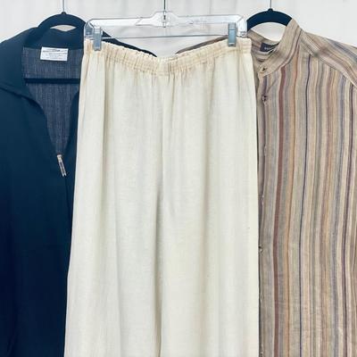 Vintage Zoran & Eskandar 100% Linen Clothing 