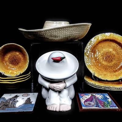 Southwest & Mexican-Style Pottery, Dinnerware & Art Tile Collection