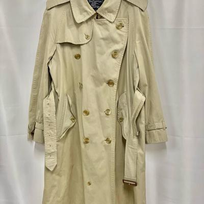 Vintage Burberry Nova Check Trench Coat 