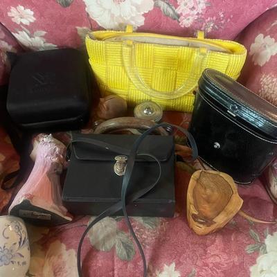 A Purse, Random Cases And Misc Items