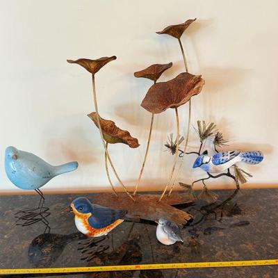 Metal Bird Fixtures
