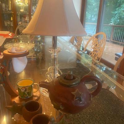 Yixing clay teapot also known as a Zisha teapot Star Teapots, Chorreador And Lamp