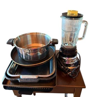 Blender, Pots And Pans 
