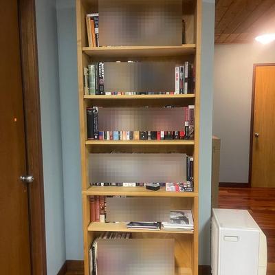 Wooden Bookshelf