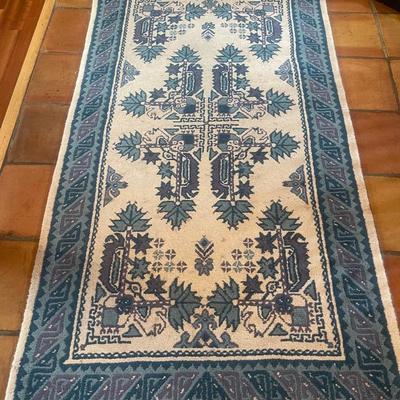 Handmade 2 Vintage Tunisian Rug 