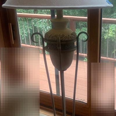 Vintage Ceramic Standing Lamp