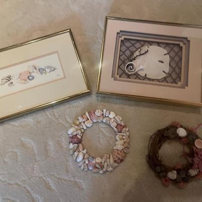 Seashell Pictures And Seashell Wreaths