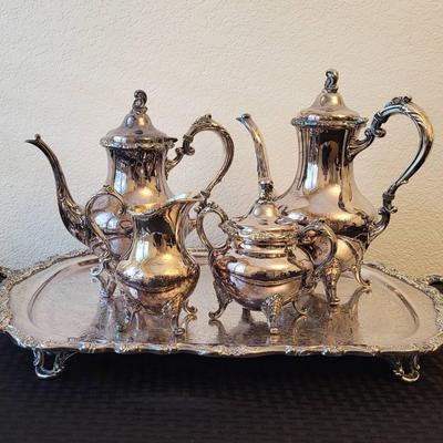 Reed & Barton Silverplate Tea Set (K)