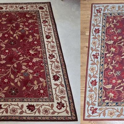 Wool Kashan Area Rugs (LR)