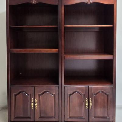Twin Lighted Cabinets (UL)
