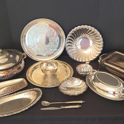 Silverplate Pieces - Lot 1 (G)