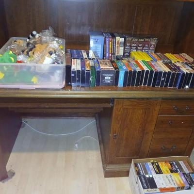 Vintage VHS tapes