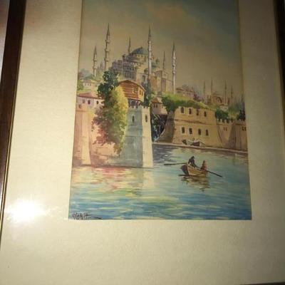 Vahit Armagon watercolor